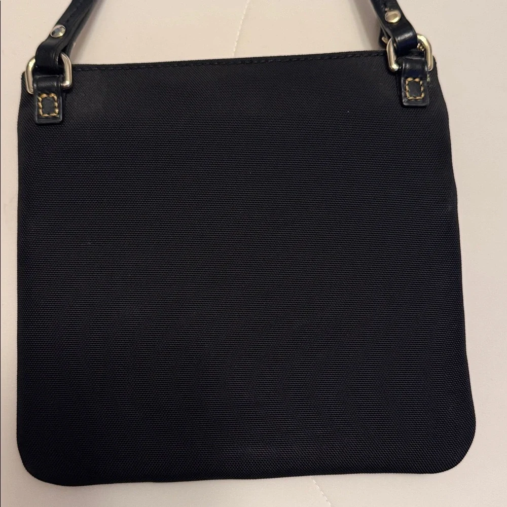 Dooney & Bourke Black Crossbody Bag with Gold Accents - Picture 4 of 7